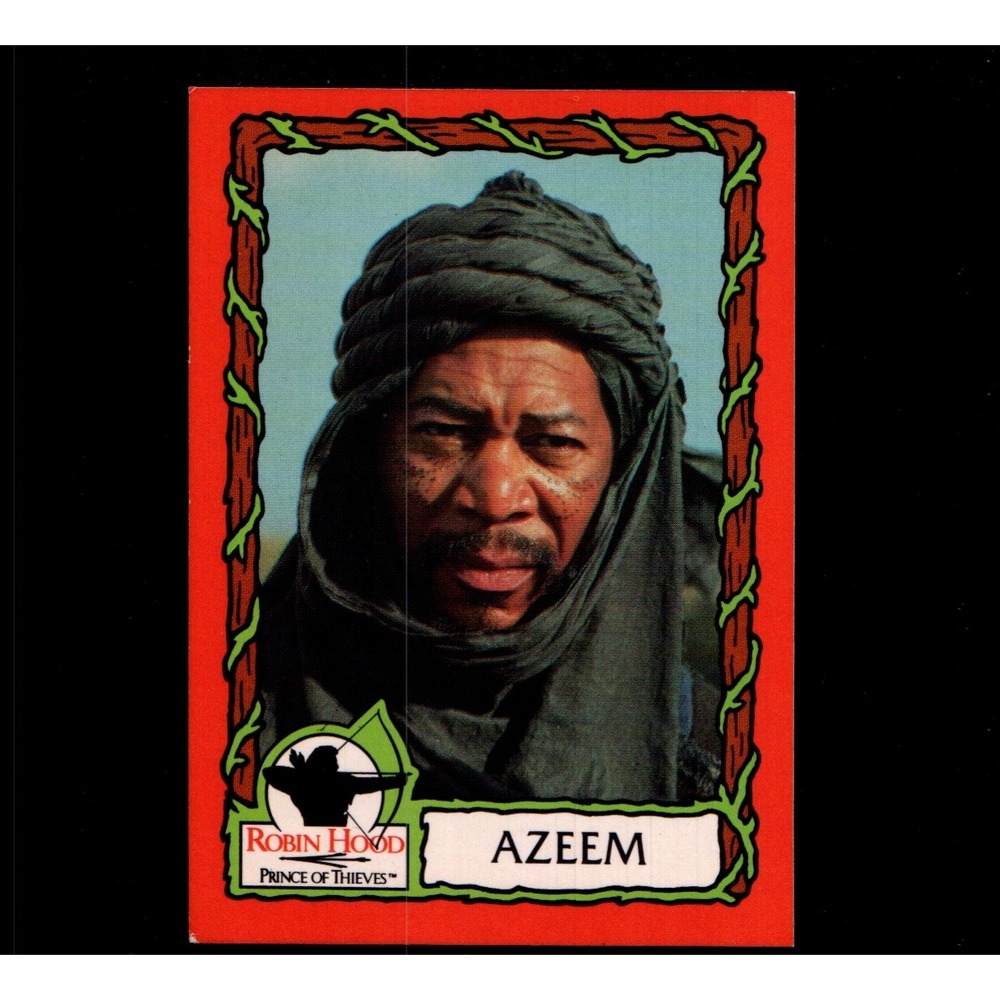 1991 Topps Robin Hood: Prince of Thieves (55) #3 Azeem Morgan Freeman